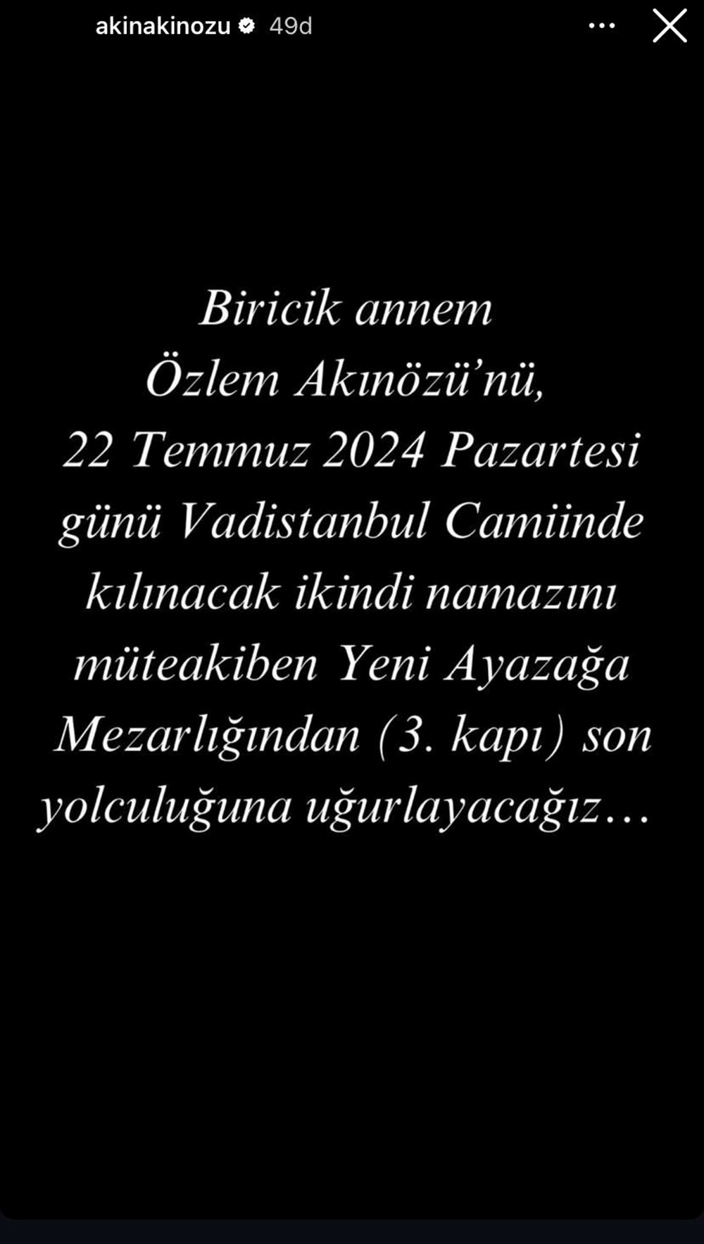 Akın Akınözü'nün annesi hayatını kaybetti: Oyuncudan ilk paylaşım - 3