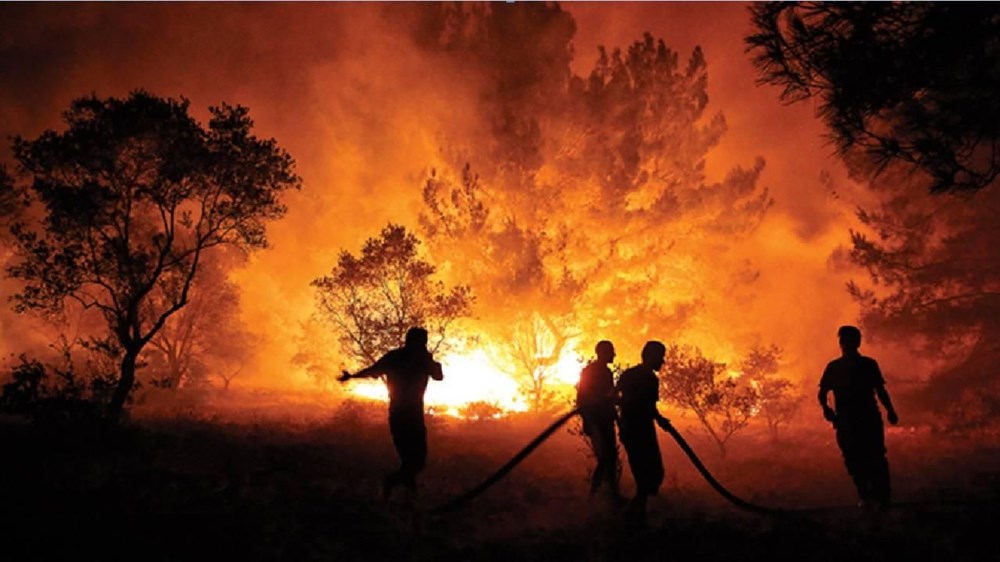 Türkiye'deki orman yangınlarının tahrip ettiği alanların uydu görüntüleri yayımlandı - 7