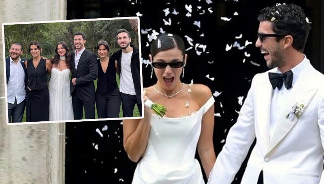 Roma'da evlendiler: Pınar Deniz ile Kaan Yıldırım nikah yemeği düzenledi