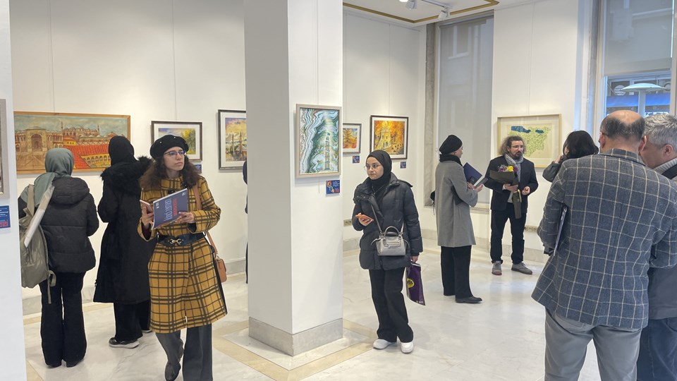 Yerli ve yabancı sanatçıların Bursa'yı anlattığı İkinci Zaman sergisi açıldı - 1