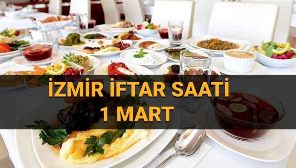 İzmir iftar saati: Diyanet İzmir İmsakiyesi: İzmir’de iftara kaç saat kaldı, kaç dakikaya oruç açılacak?