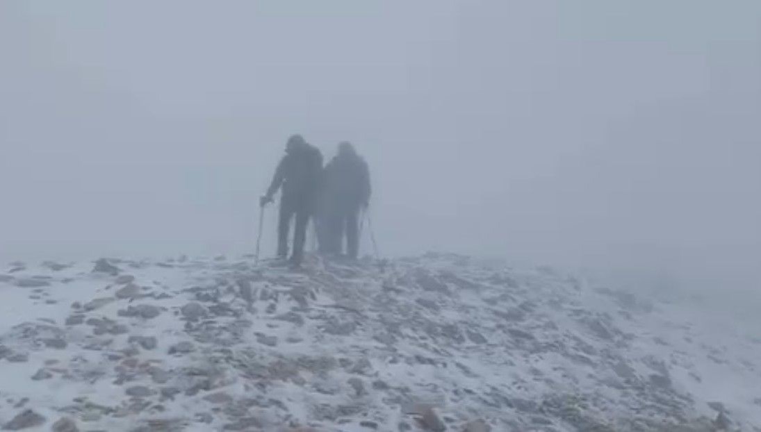 Uludağ'da göz gözü görmüyor