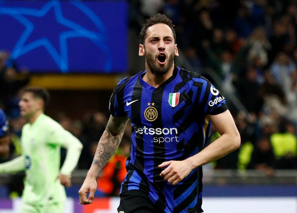 Şampiyonlar Ligi'nde destansı gece: Hakan Çalhanoğlu parladı, Inter - Barcelona maçı yıllarca konuşulacak bir sona sahne oldu - 7