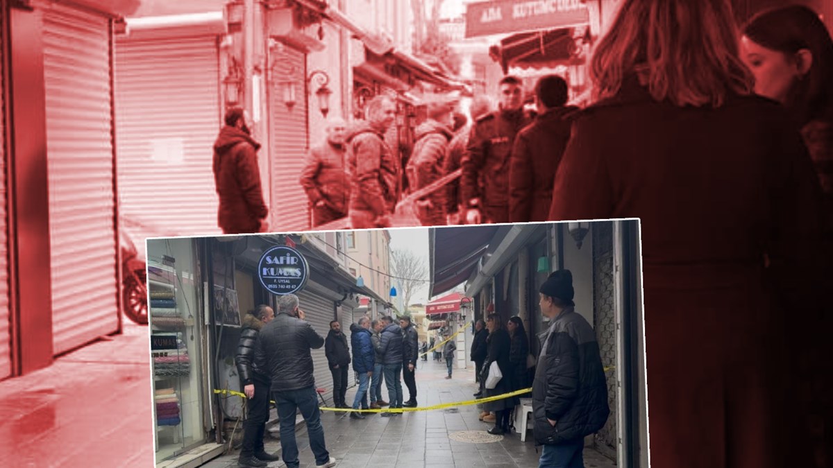 Tarihi çarşıda film gibi soygun