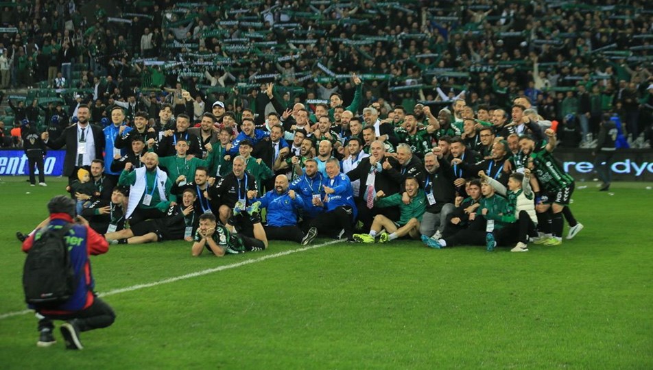 Amatörden zirveye: Kocaelispor 16 yıl sonra Süper Lig'e dönmeye çok yakın