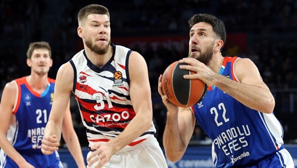 Anadolu Efes Avrupa Ligi'nde Partizan deplasmanında - 1