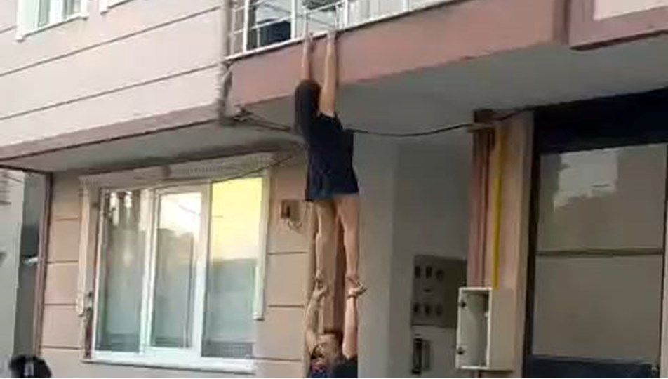 Burdur'da bir garip intihar girişimi