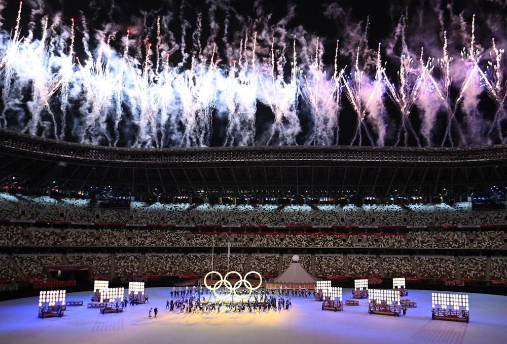 2020 Tokyo Olimpiyatları görkemli açılış töreniyle başladı - 57