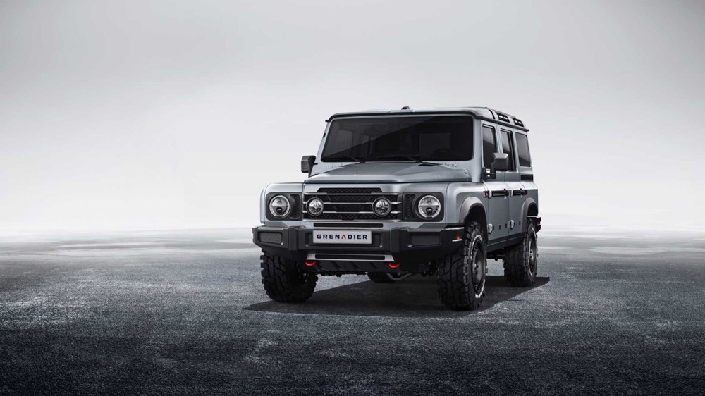 Defender temalı Ineos Grenadier'ın örtüsü kaldırıldı - 1