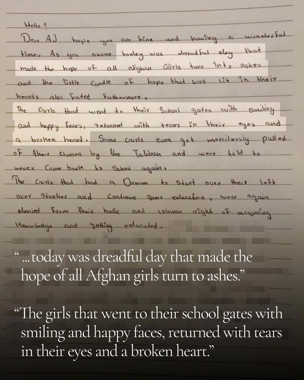 Angelina Jolie'den Afgan kızları için destek çağrısı - 2