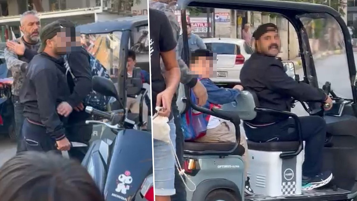 Kadıköy'de okul önünde olay