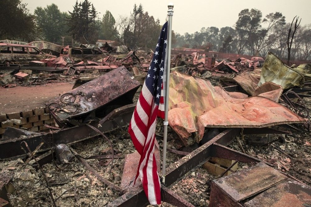 ABD'de aşırı sıcaklar nedeniyle 60'tan fazla orman yangını: Binlerce kişi tahliye edildi - 13