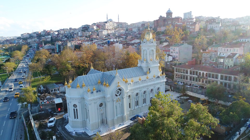 Demir Kilise'yi açan Erdoğan: İstanbul'da farklı dinler barış içinde yaşıyor - 1