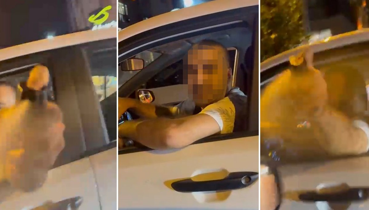 Trafikte biber gazına adli kontrol Trafikte biber gazına adli kontrol