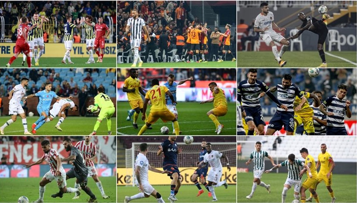 Süper Lig'de görünüm: Toplu sonuçlar, puan durumu, 14 hafta programı
