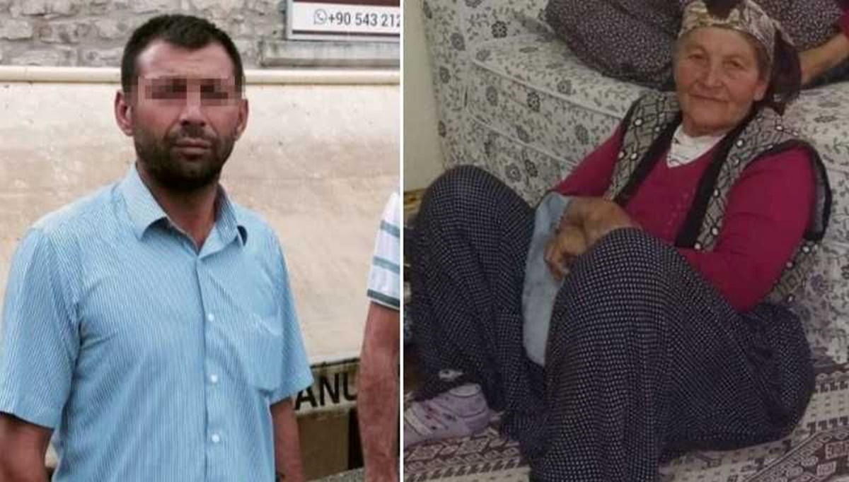 Annesini bıçaklayıp bastonla boğarak öldürdü Annesini bıçaklayıp bastonla boğarak öldürdü