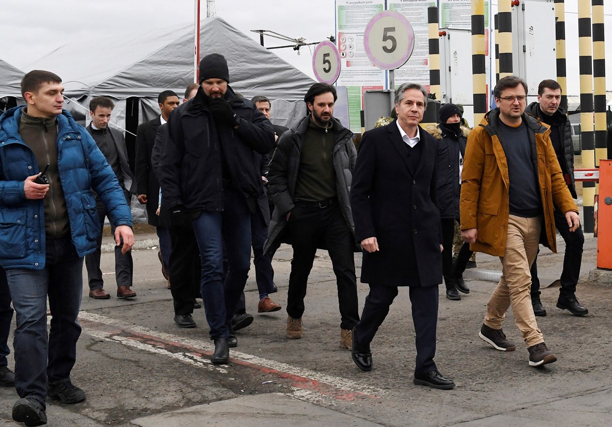 ABD Dışişleri Bakanı Blinken, Ukraynalı mevkidaşı Kuleba ile bir araya geldi.