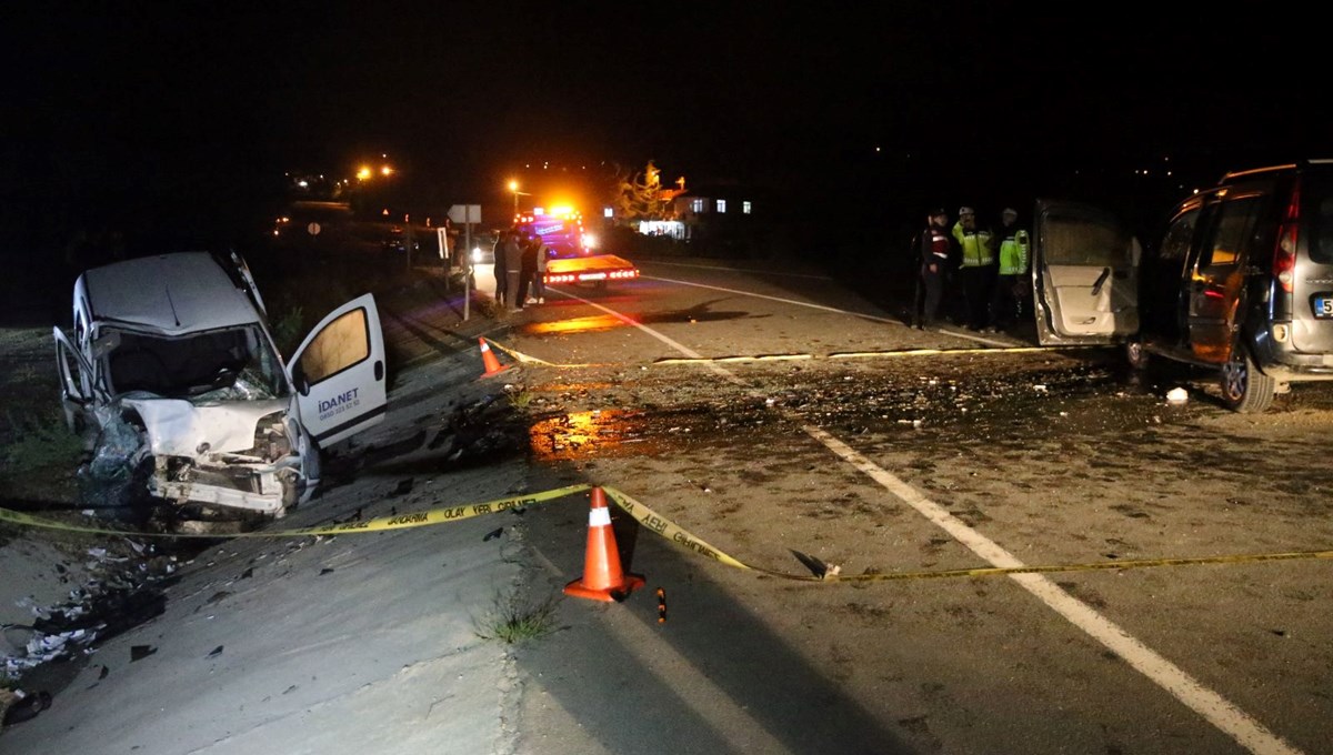 Ordu'da feci kaza: 1 ölü, 2 yaralı