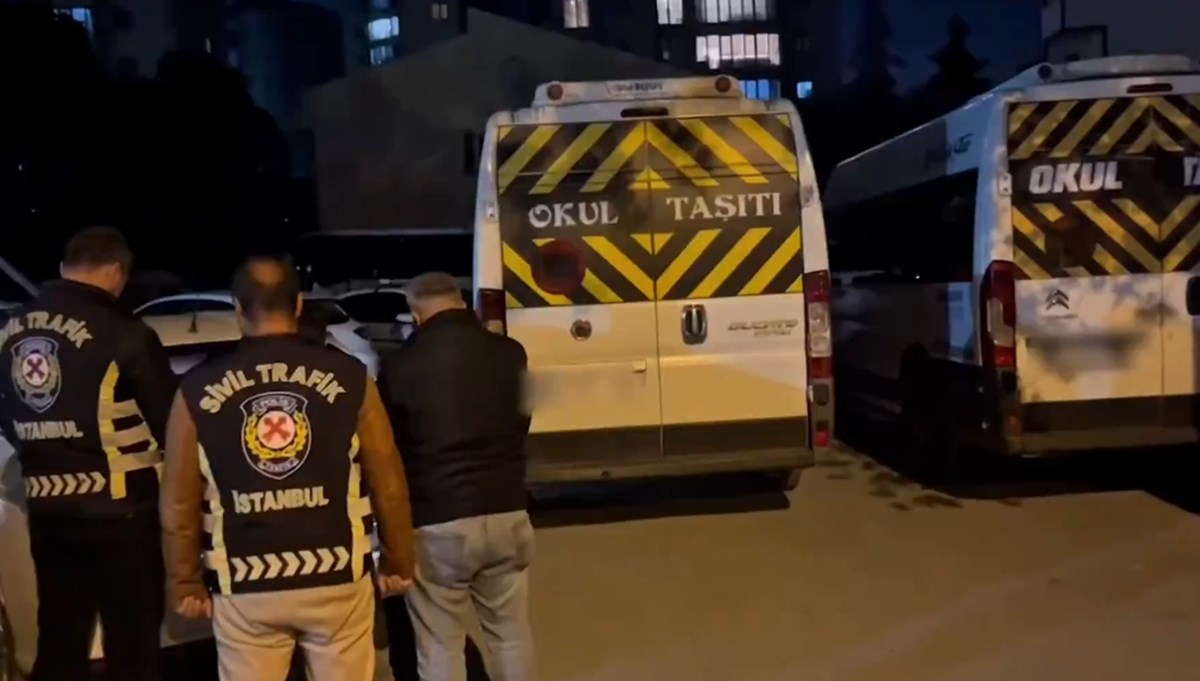 2 okul servisi sürücüsü yakalandı 2 okul servisi sürücüsü yakalandı