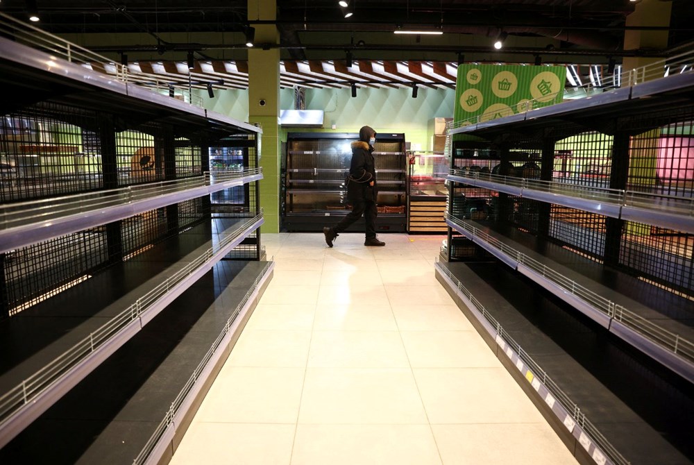 Rusya Ukrayna savaşı dünyada market raflarını boşaltıyor - 4