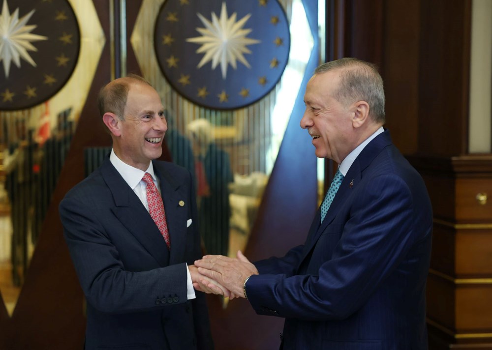 Cumhurbaşkanı Erdoğan, Prens Edward'ı kabul etti - 3