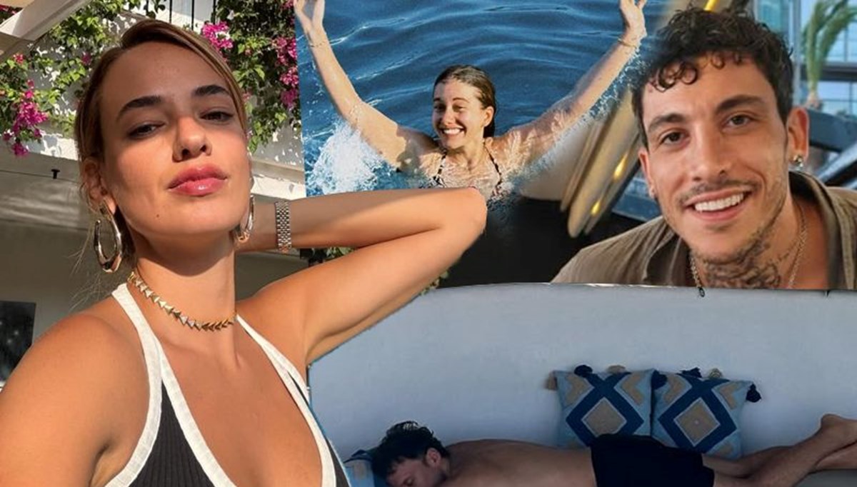 Ünlü isimlerin tatil mutluluğu