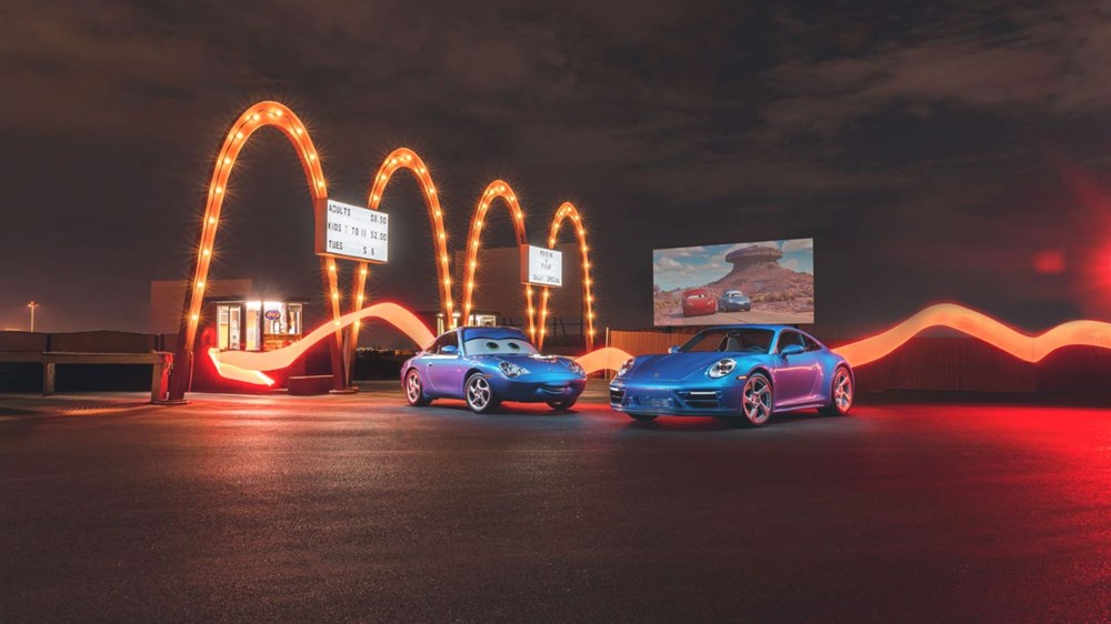Porsche ve Pixar'dan ortak çalışma: 'Arabalar' filminin yıldızı gerçek oldu - 3