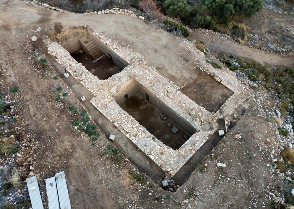 Metropolis Antik Kenti kazılarında birbiriyle bağlantılı 4 sarnıç bulundu - 6