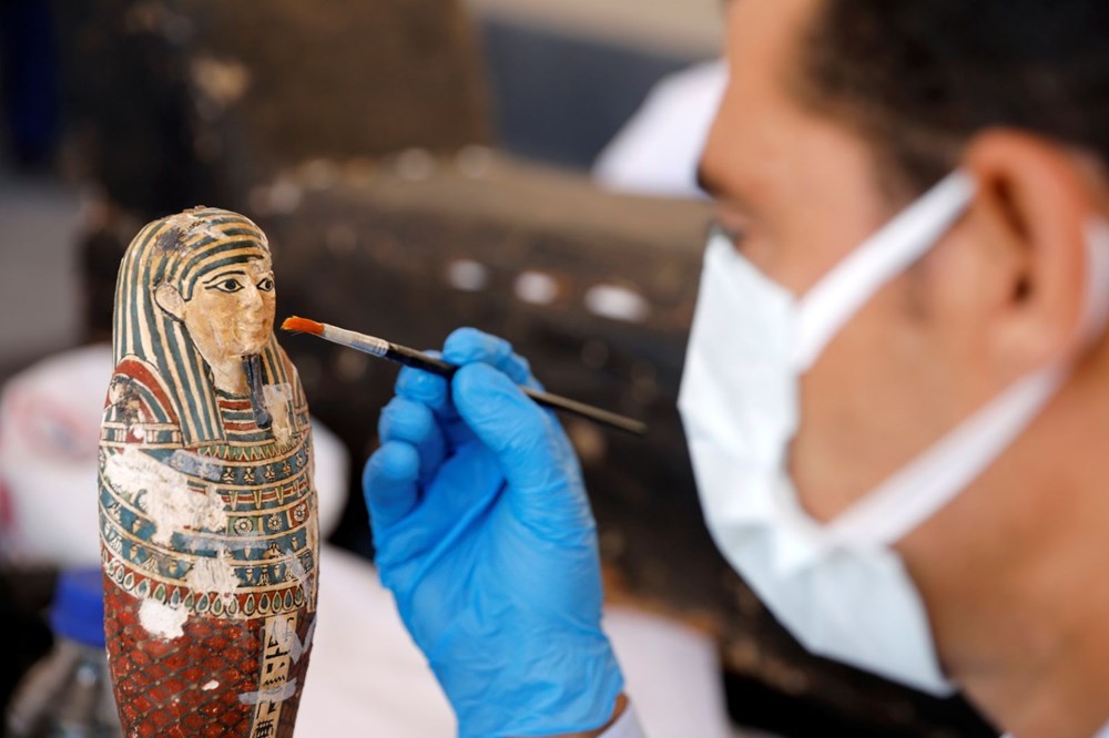 Mısır’da 100’den fazla antik mezar bulundu - 14