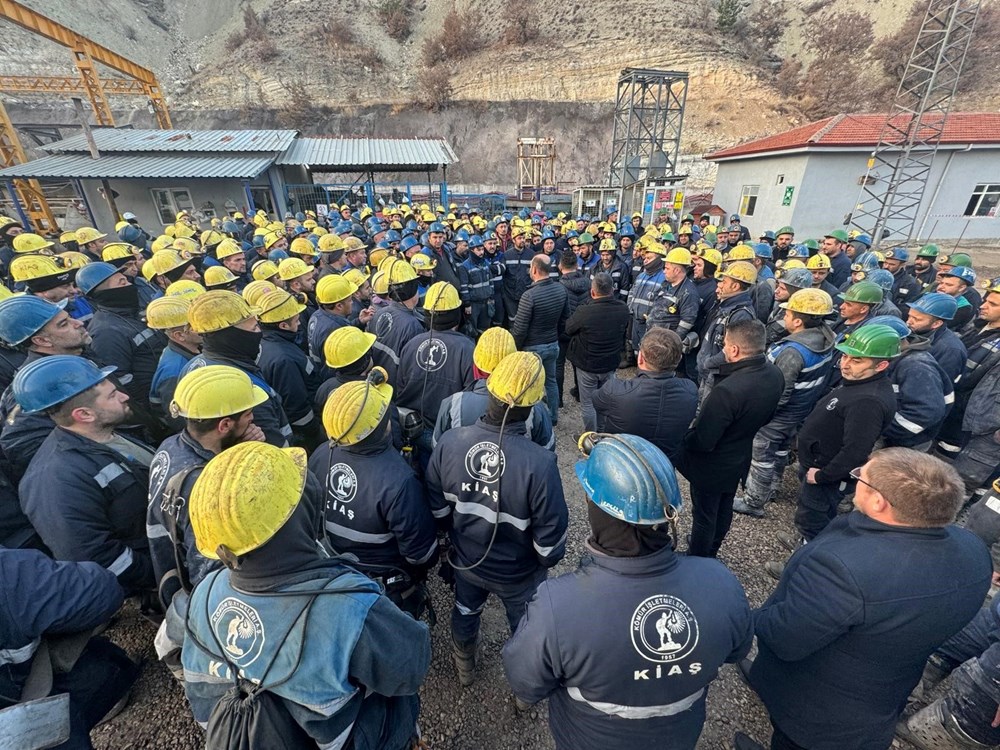 Eylem yapan madencilerden yürüyüş - 8