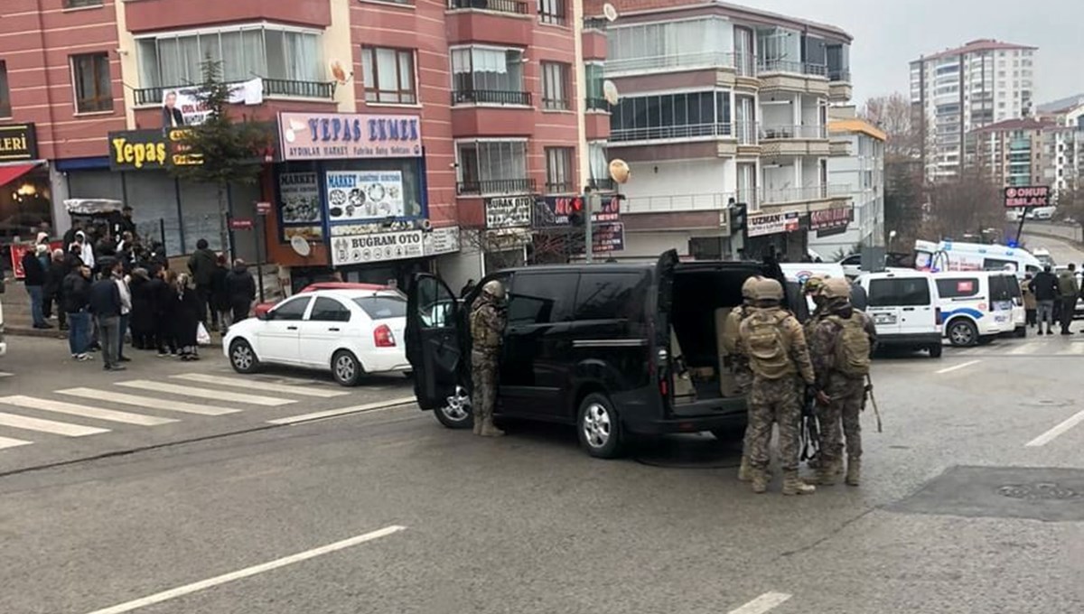 Ankara'da emlakçı intiharı