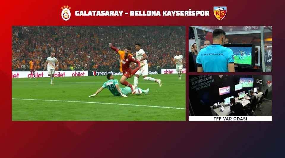Süper Lig'de 36. haftanın VAR kayıtları açıkladı - 3