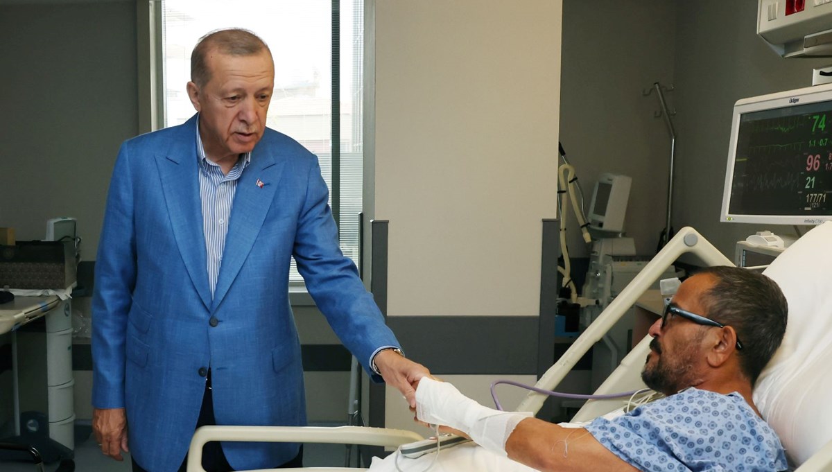 Cumhurbaşkanı Erdoğan’dan hastanede tedavi gören Sabancı çiftine ziyaret Cumhurbaşkanı Erdoğan’dan hastanede tedavi gören Sabancı çiftine ziyaret