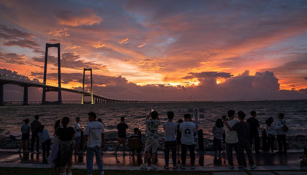 Çin, Matmo tayfununu bekliyor