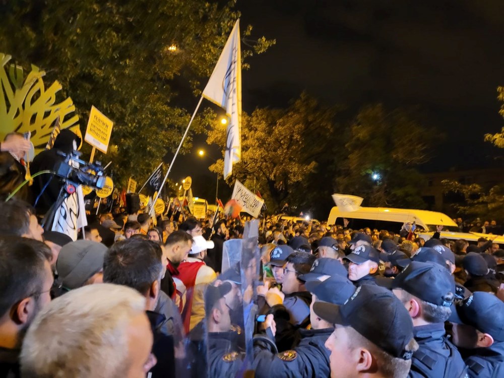 Yurt genelinde İsrail protestoları (Binlerce kişi sokaklara çıktı) - 20