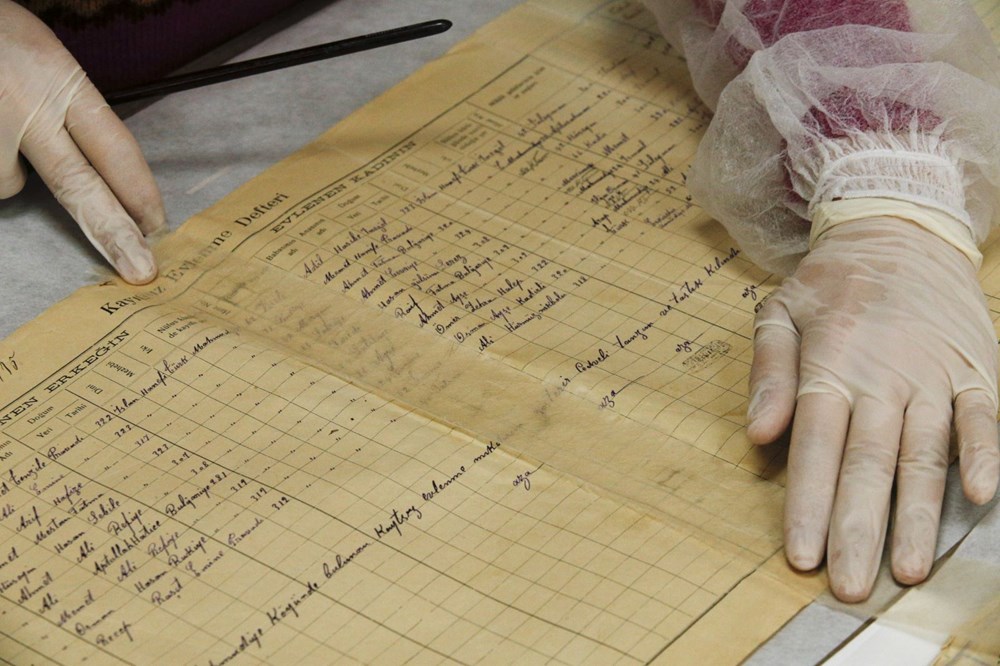 140 yıllık nüfus belgeleri dijital ortama taşınıyor - 10