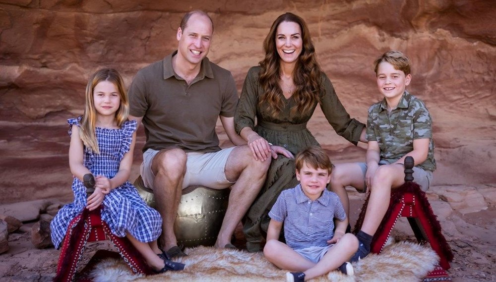 Prens William ve çocuklarının Babalar Günü'ne özel hiç görülmemiş fotoğrafı paylaşıldı - 3