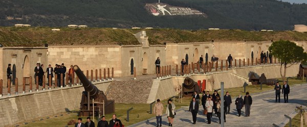 Tarihi Anadolu Hamidiye Tabyası ziyarete açıldı