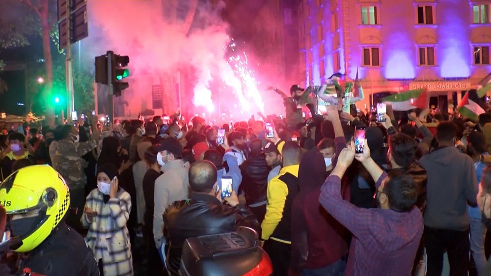 İstanbul'da İsrail protestosu - 6