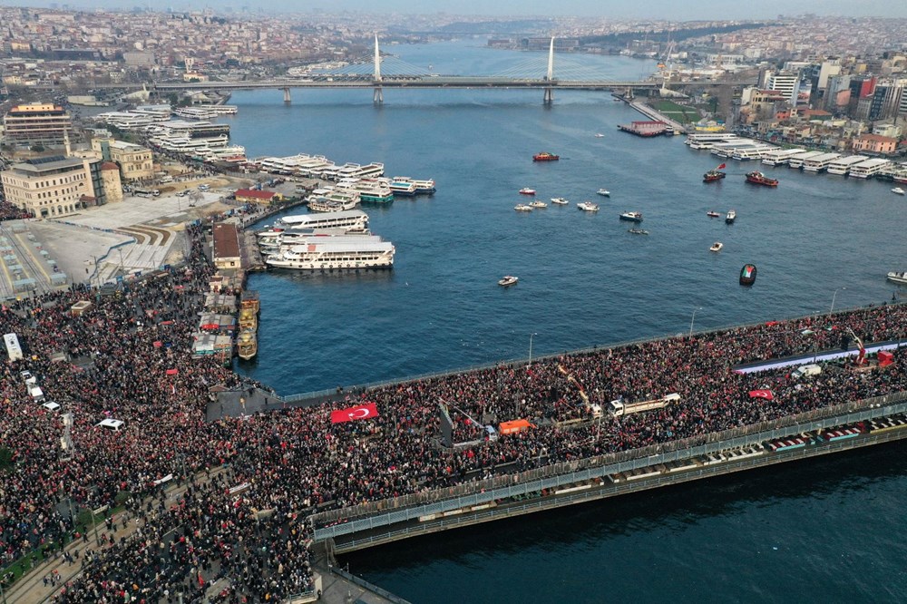 İstanbul'da şehitler ve Gazze için yürüyüş - 6
