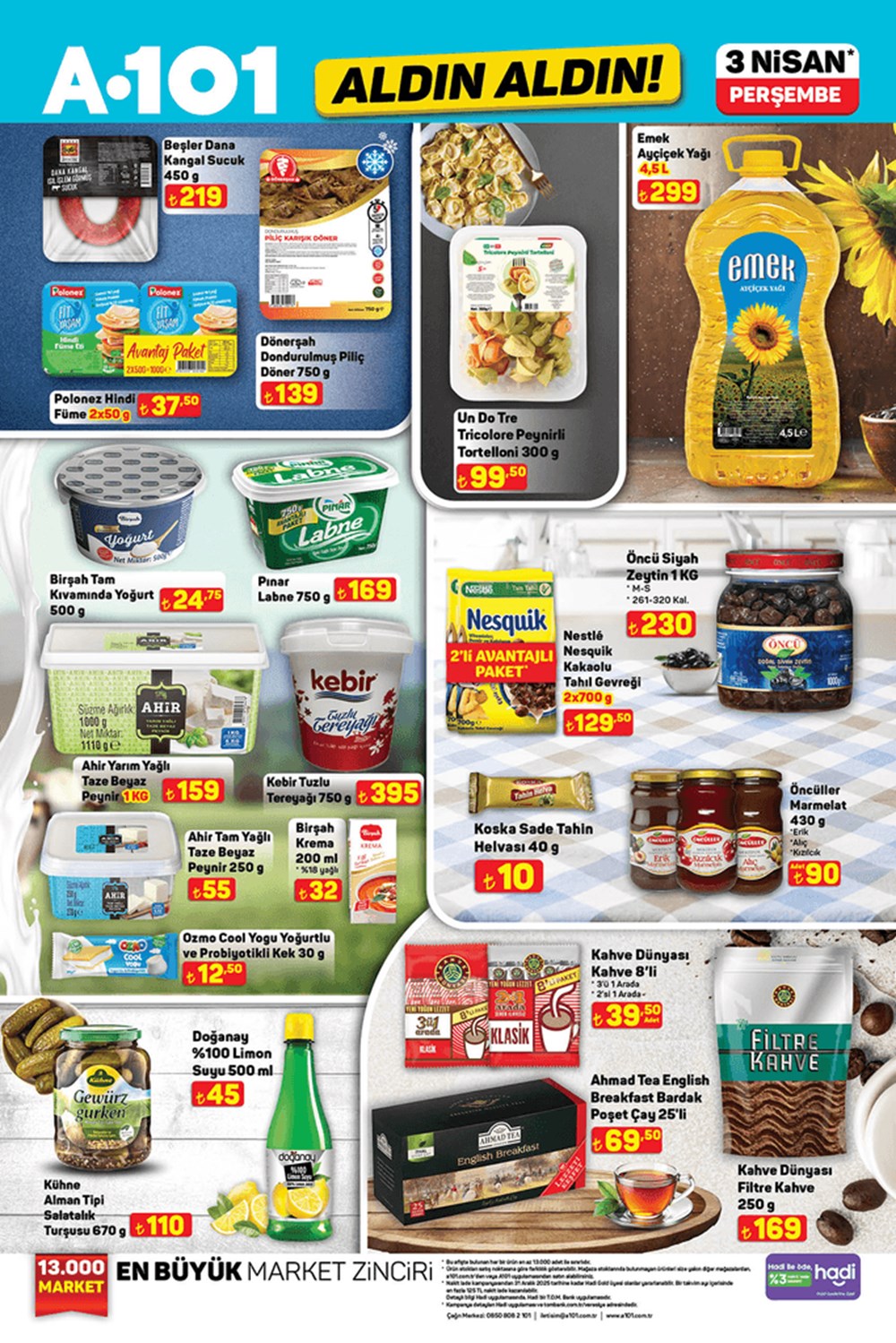 3 Nisan A101 Aktüel Bomba Gibi Geliyor: Mopedten Overlok Makinesine İnanılmaz İndirimler! 73 rAsZm1Li00GWXZ72464Q4Q