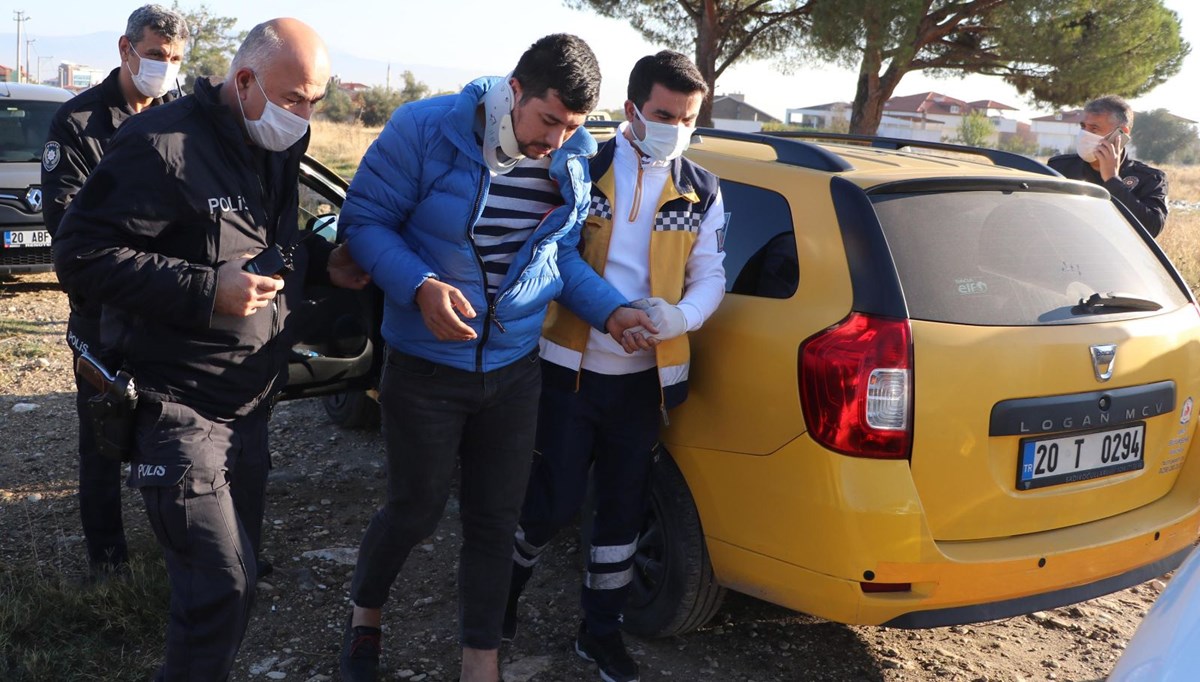 Taksicinin gasp yalanı tutmadı