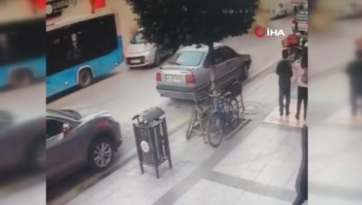 Malatya'daki binanın çökme anı