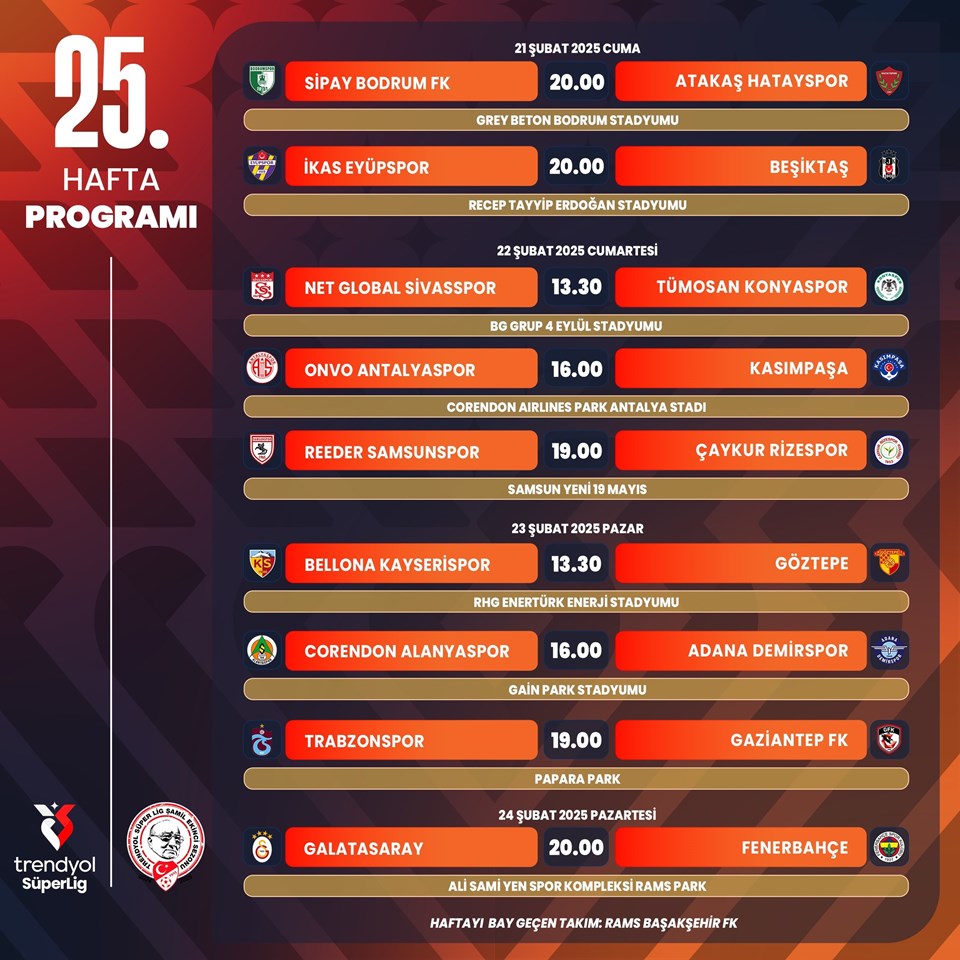 SON DAKİKA: Galatasaray - Fenerbahçe derbisinin tarihi belli oldu - 1
