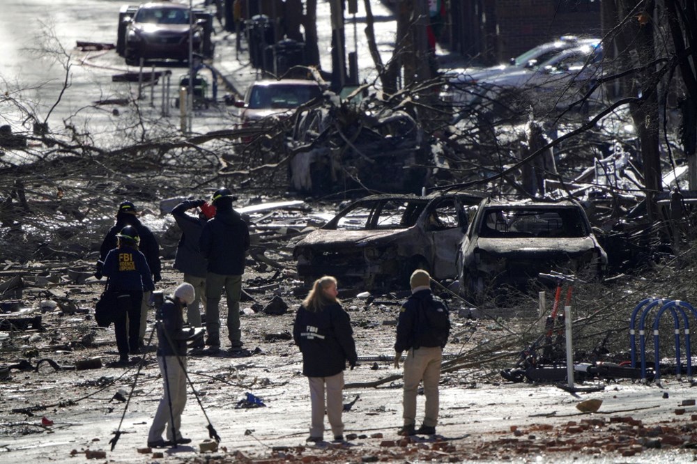 ABD, Nashville-6'daki patlamayla bağlantılı olarak bir kişi tespit edildi.