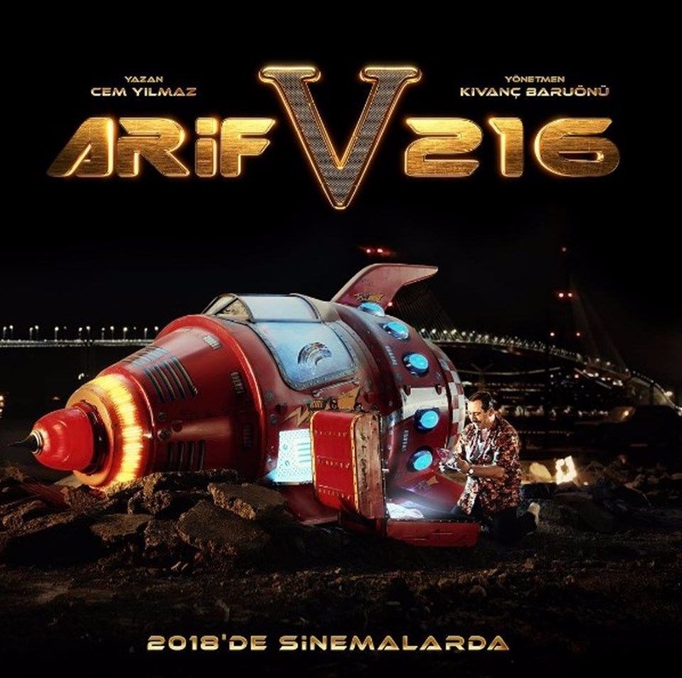 arif v 216 dan yeni afis filmden