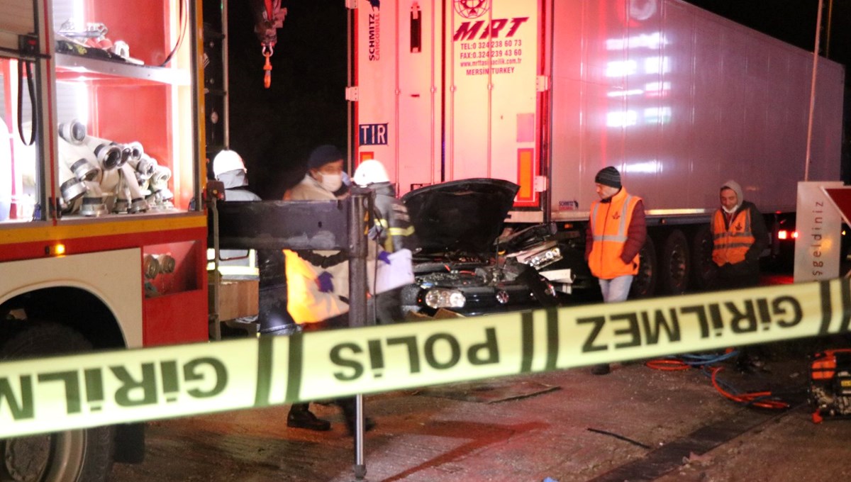 Kapıkule yolunda kaza