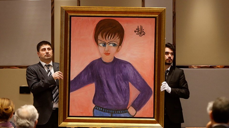 Burhan Doğançay'ın tablosu 850 bin liraya satıldı - 2
