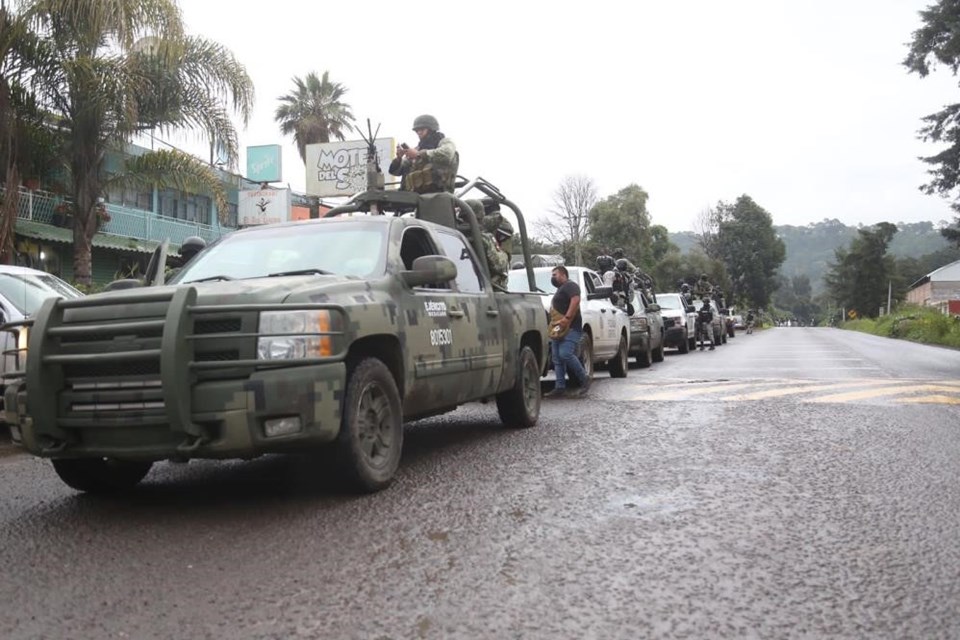 Meksika'da çete operasyonu: 164 kişi yakalandı - 1