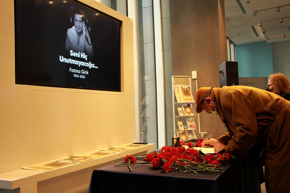 Usta oyuncu Fatma Girik son yolculuğuna uğurlandı - 79